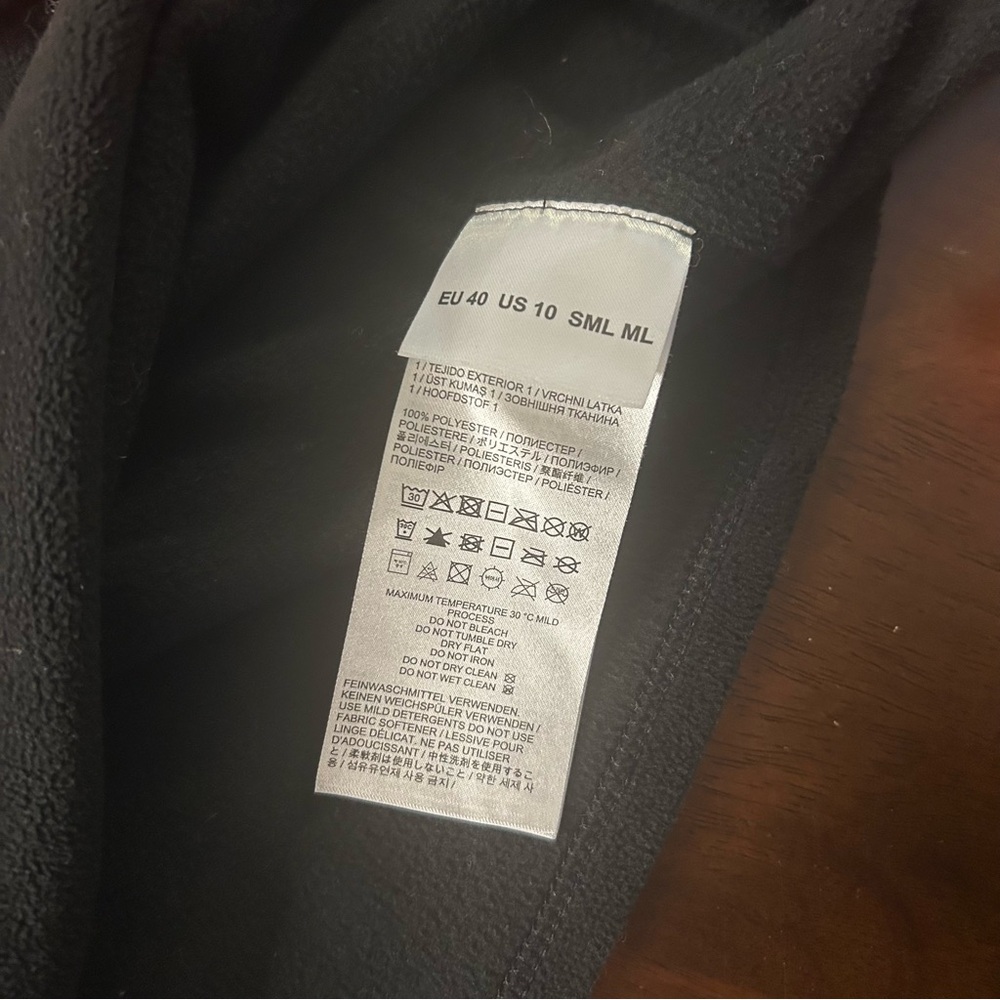 Bogner Medita Fleece First Layer Womens Quarter Zip Up in Black Size 10 - Picture 13 of 16